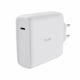 Trust Φορτιστής με Θύρα USB-C και Καλώδιο USB-C - USB-C 100W Power Delivery Λευκός (25140)