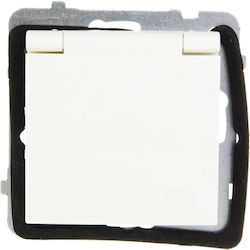 Ospel Single Walled Power Socket Waterproof wit...