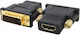 Powertech DVI-I / HDMI Männlich Zu DVI-I / HDMI Weiblich Konverter 1Stück CAB-H056