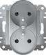 Schneider Electric Power Socket Silver 1pcs
