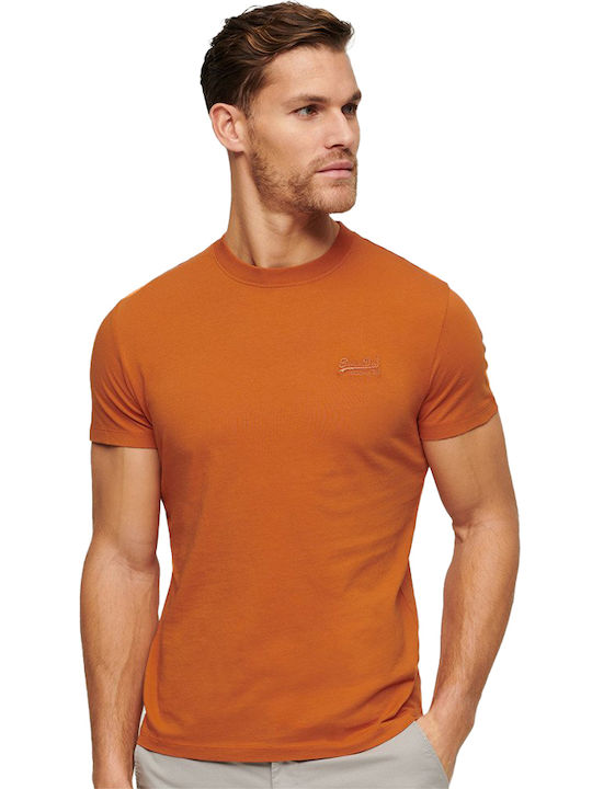 Superdry Men's Short Sleeve T-shirt Orange