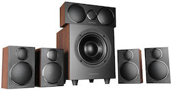 Wharfedale DX-3 HCP with Speakers 5.1 70W Walnut