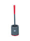 Dirt Devil Plastic Toilet Brush Gray