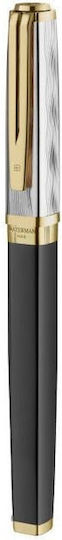 Waterman Exception Se 24 Dlx Blk Gt Fpen M