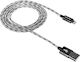 Canyon USB-A to Lightning Cable Γκρι 1m (CNE-CFI3DG)