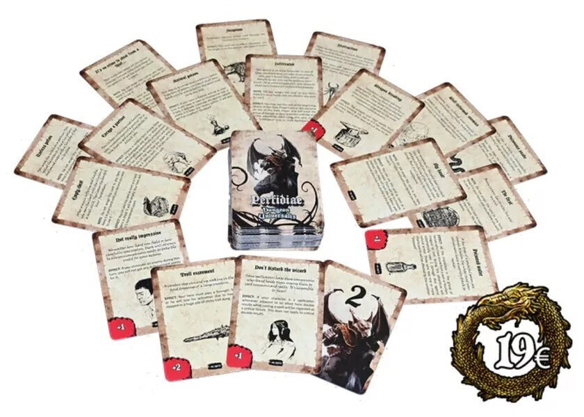 La caja de Dungeon Universalis, ¡por fin