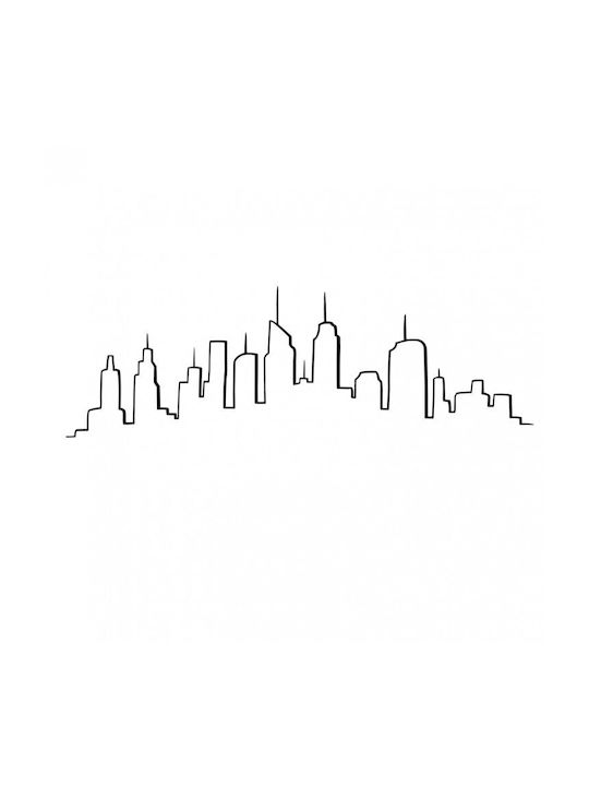 Autocolant Decorativ De Perete Skyline 1 Buc 50x70 Cm Atmosphera