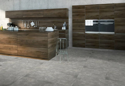 Keros Floor Interior Matte Tile 59.6x59.6cm Acero