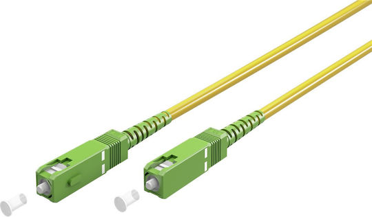 Goobay Goobay Optische Faser Kabel SC-APC 10m Gelbe