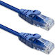 Qoltec U/UTP Cat.6 Gigabit Ethernet Network Cable 1m Blue
