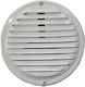 Vent Louver Round with Screen