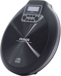 Aiwa Portable Radio-CD Player Equipped with USB Black