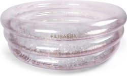 Filibabba Alfie Rainbow Confetti Kinder Pool PVC Aufblasbar 80x80x26cm