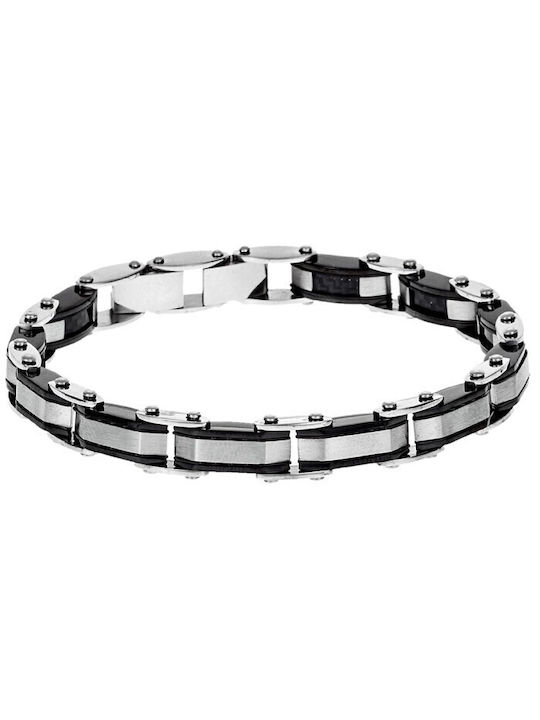 Senza Herren Armband aus Stahl