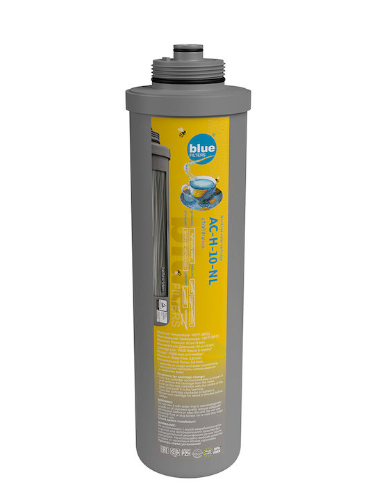 Blue Filters Ανταλλακτικό Φίλτρο Νερού Άνω Πάγκου 10" 0.1 μm
