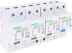 Tracon Electric Panou de protecție împotriva fulgerelor Tipul T1 / T2 / T3