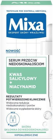 Mixa Lab Anti-imperfection Serum Salicylic Acid + Niacinamide 30ml