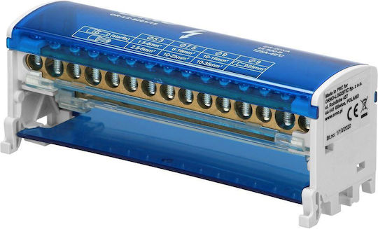 Orno Power Distribution Block OR-LZ-8201/15