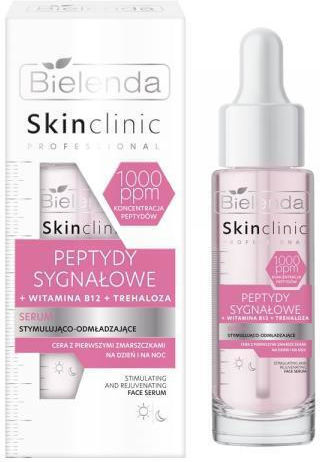 Bielenda Skin Clinic Professional Peptides Signal Serum Face with Peptides for Revitalization 30ml