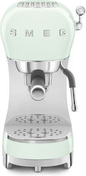 Smeg 1350W Налягане 15бар Pastel Green ECF02PGEU
