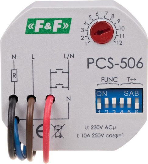 F&F Instrument De Măsurare Panou Electric Analogic Monofazic PCS-506