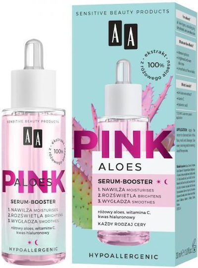 AA Aloes Pink Anti-Aging Serum Gesicht mit Vitamin C 30ml