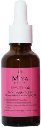 Miya Cosmetics Beauty Lab With Anti-aging Complex 5% Αντιγηραντικό Serum Προσώπου με Πεπτίδια & Υαλουρονικό Οξύ 30ml