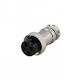 GX16 Conector 4PIN femelă circulară circulară de aviație Plug de priză de aviație (1buc) (#46422)