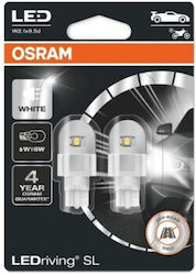 Osram Lămpi Autoturismului W16W Canbus LED Alb rece 2buc