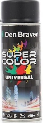 Bostik Den Braven Spray Paint SC Universal with Shiny Effect Black RAL 9005 400ml 6τμχ