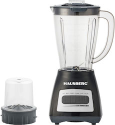 Hausberg Mixer Tischmodell 1,5 l 500W Schwarzes Hausberg Mixer Tischmodell 1,5 l 500W Schwarzes