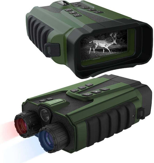 Professional Digital Night Vision Hunting Binoculars Lcd Screen Battery Night Vision 300m Green