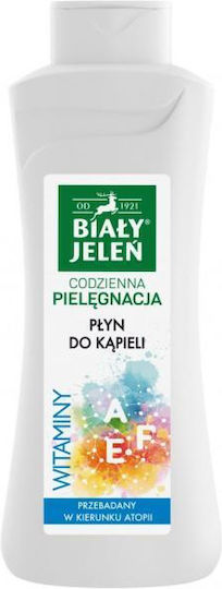 Biały Jeleń Daily Care Bubble Bath Shower Liquid Vitamins Aef 750ml