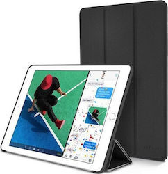 Tech-Protect Slim Smartcase Klappdeckel Synthetisches Leder Schwarz Apple iPad 9.7" 2017/2018 11IPA0287