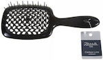 Janeke Brush Hair Black 1pcs