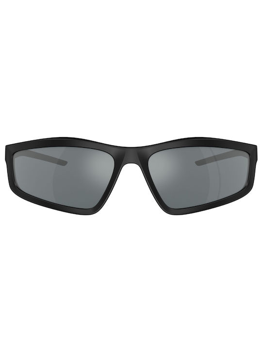 Ferrari Sonnenbrillen mit Schwarz Rahmen und Silber Spiegel Linse FZ6007U 504/6G