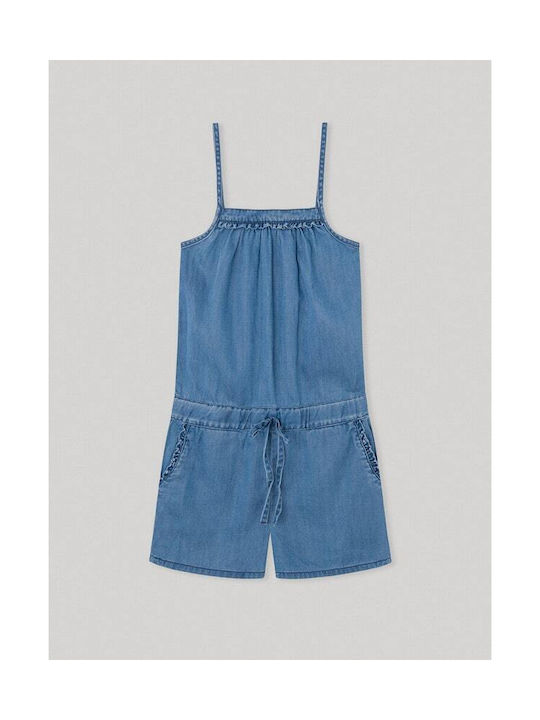 Pepe Jeans Kids Shorts/Bermuda Playsuit Denim Blue