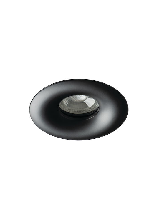 Kanlux Metallic Recessed Spot Black 34x34cm. 1pcs