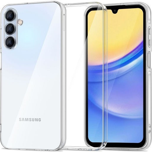 Umschlag Rückseite Silikon Transparent (Galaxy A35)