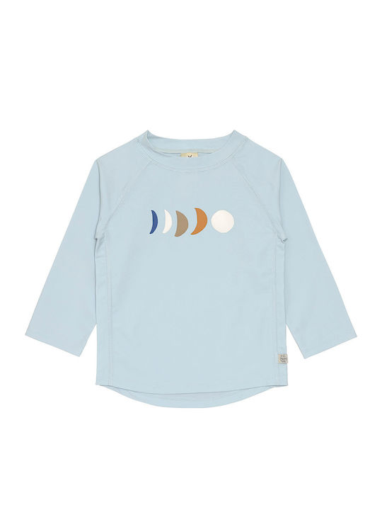 Laessig Moon Kinder Badebekleidung Rashguard Mit langen Ärmeln Powder Blue