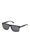 Timberland Men's Sunglasses with Black Plastic Frame and Black Lens TB00006-02D