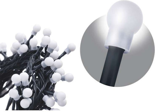 200 Lichter LED 5m. Kaltes Weiß in Zeichenfolge 1Stück