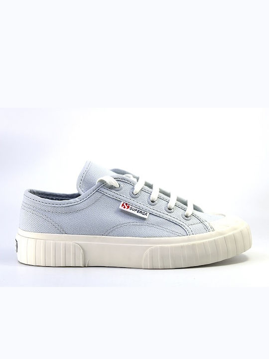 Superga 2630 Stripe Femei Sneakers Albastru deschis