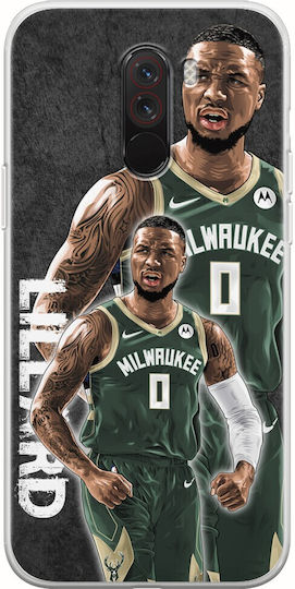 Nba Stars - Damian Lillard Задна корица Силикон Многоцветен (Pocophone F1)