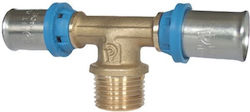 Rinaldi Pettinaroli Conector Teavă Montaj țeavă multistrat Masculin 16mm 84081