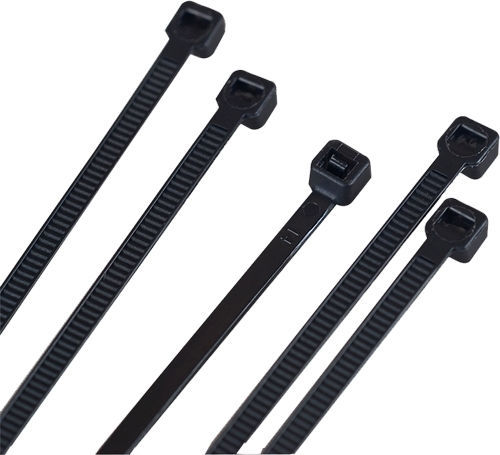 Invictus Invictus Cable Ties Plastic 350mm x 4mm in Black Colour (100 pcs)