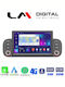 LM Digital Auto-Audiosystem für Fiat Panda 2012 > 2021 (Bluetooth/USB/WiFi/GPS/Apple-Carplay/Android-Auto) mit Touchscreen 7"