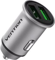 Vention Φορτιστής Αυτοκινήτου με Θύρα 1xUSB-A Vention Φορτιστής Αυτοκινήτου με Θύρα 1xUSB-A