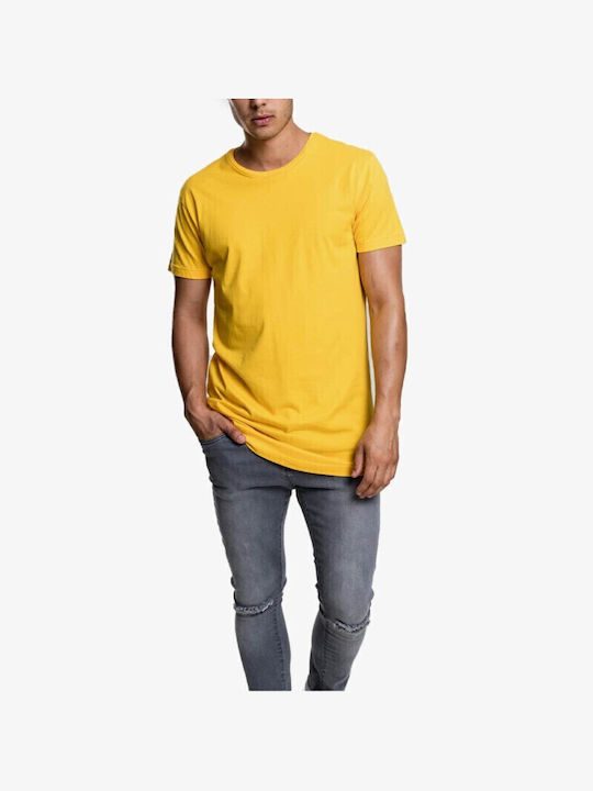 Urban Classics Men's Short Sleeve T-shirt Chrome Yellow