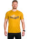 Northfinder Ανδρικό T-shirt Quick-drying Josh Goldenyellow
